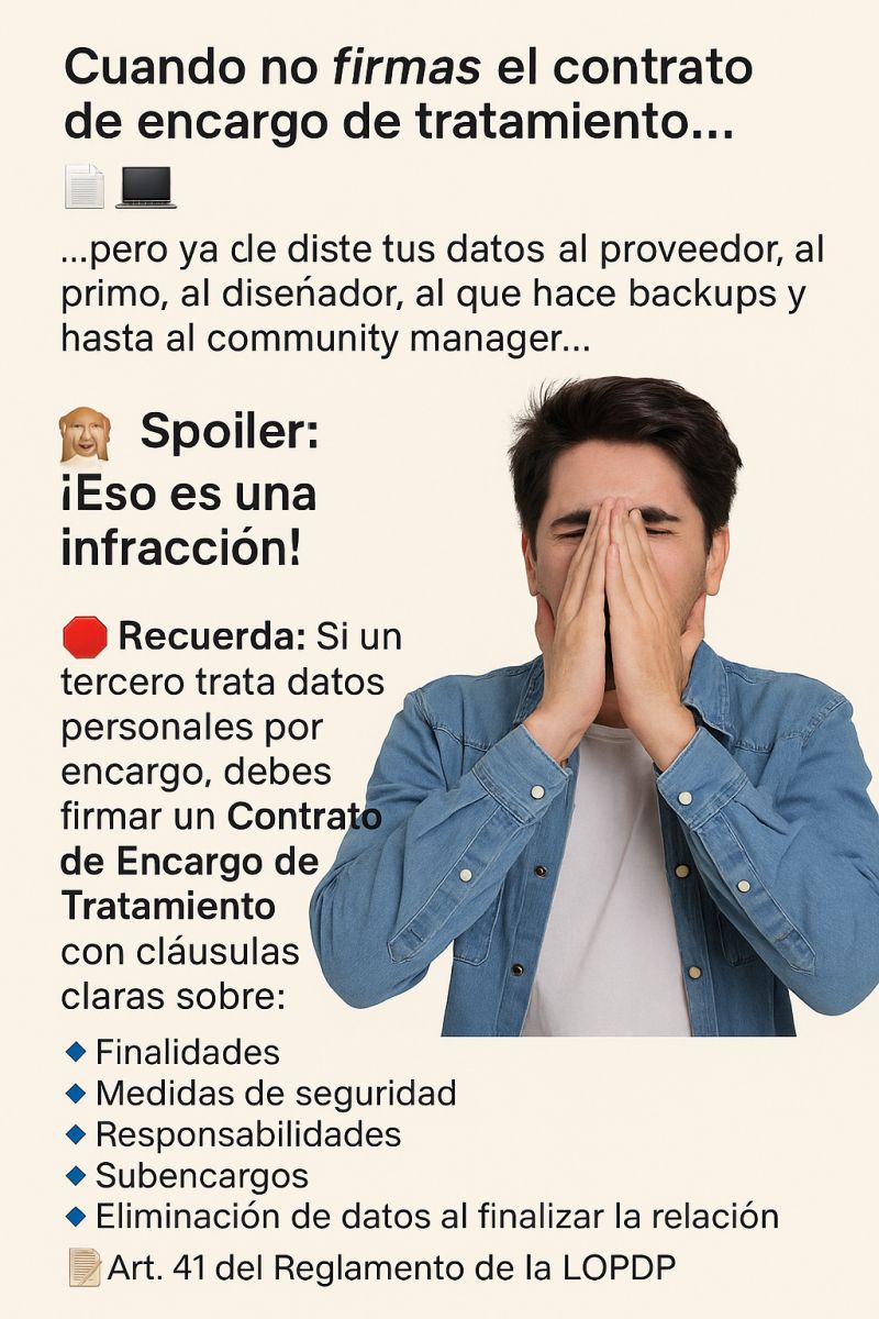 encargo de tratamiento